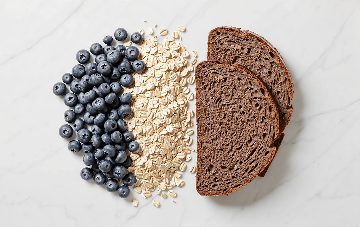 Tuoreita raaka-aineita ja ravitsemusta